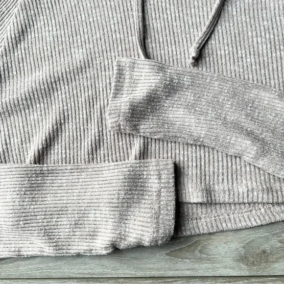 Gymshark Slounge Taupe  Cropped Hoodie - Picture 8 of 15